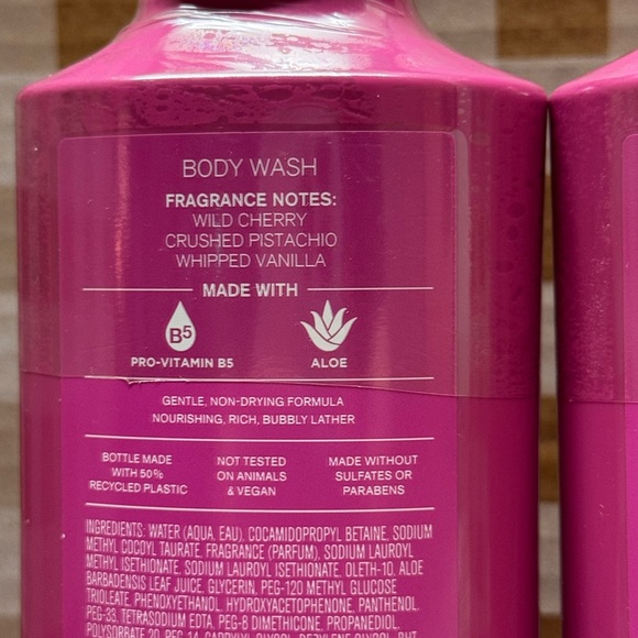 NEW B&BW(2) Sweetheart Cherry Body Wash , 10 fl oz each - Picture 2 of 3